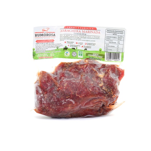 [90311024] Arrachera marinada 500 g La Rumorosa