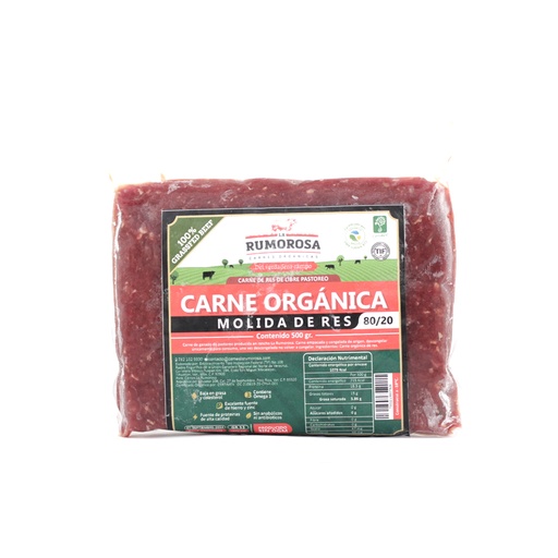 [603047NOQ] Molida de res 500 g La Rumorosa