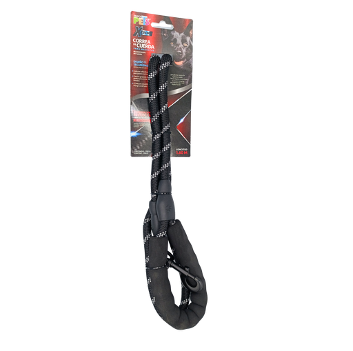 [8820180111165] Correa para perrito color negro pieza