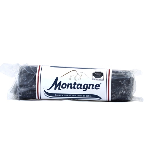 [7503024388039] Queso de cabra con ceniza 200 g Montagne