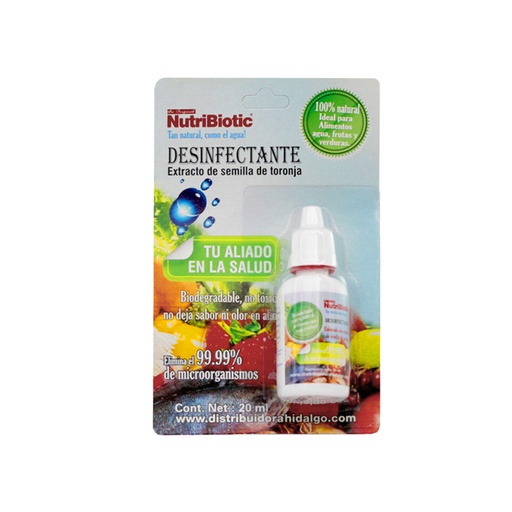 [7503002624081] Desinfectante gotero 20 ml NutriBiotic