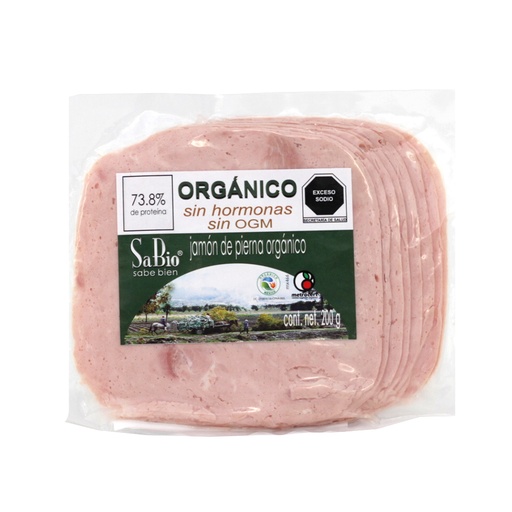[7503017580259] Jamon de pierna de cerdo 200 g Sabio