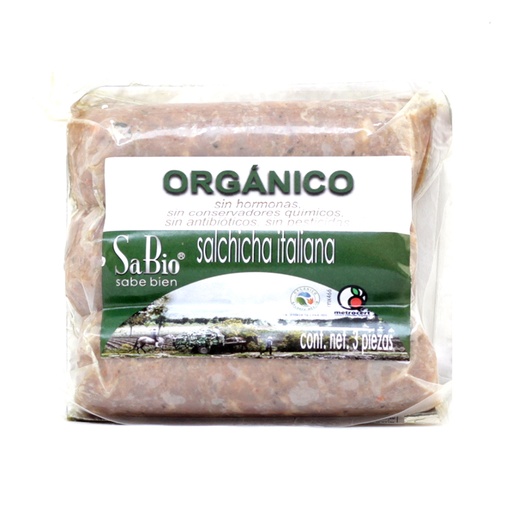 [7503017580624] Salchicha italiana de cerdo 250g Sabio