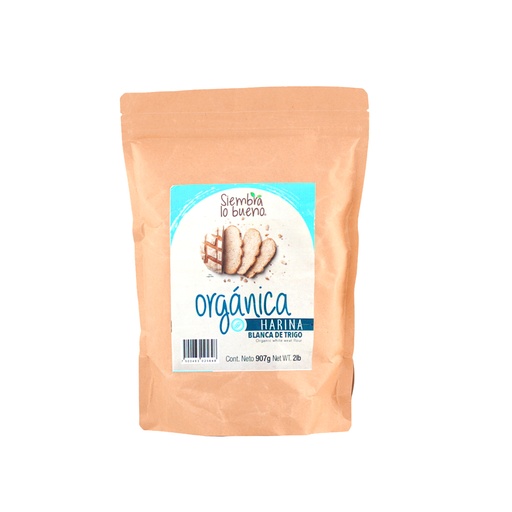 [7500463025648] Harina de trigo blanca 907 g Siembra lo bueno