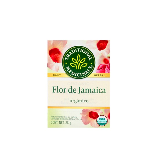 [032917002310] Té de jamaica 28 g Traditional Medicinals