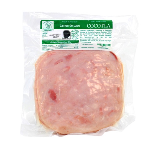 [14348] Jamon de pavo 250 g Cocotla