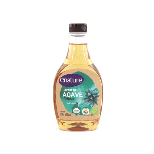 [7503011913015] Jarabe de agave ámbar 660 g Enature