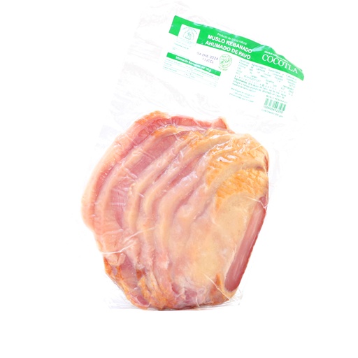 [100005432205] Muslo de pavo rebanado ahumado 250 g Cocotla