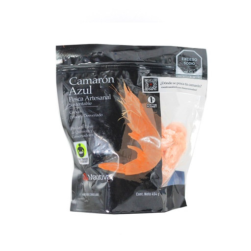 [7500709005182] Camarón cocido pelado sin cola 61-over 454 g Marativa