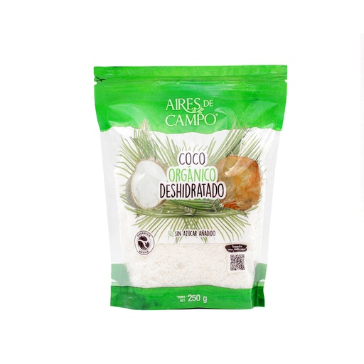 [7502219832623] Coco deshidratado orgánico 250 g Aires de Campo