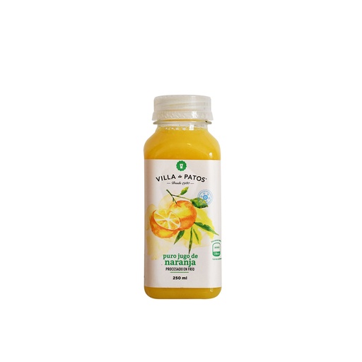 [7503008497221] Jugo de naranja 250 ml Villa de Patos
