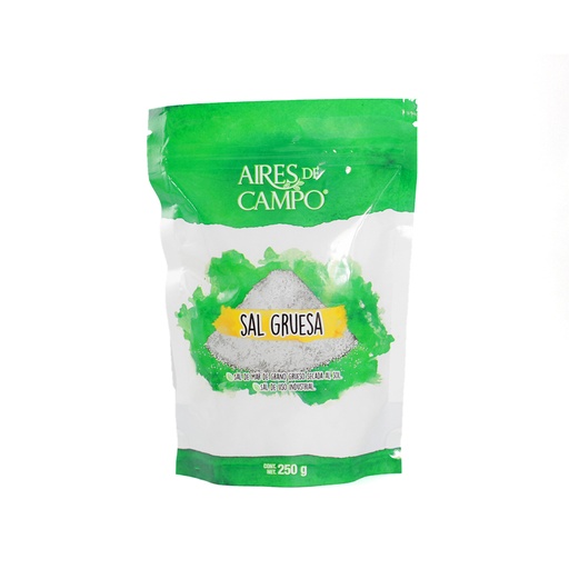 [7502219832609] Sal gruesa 250 g Aires de Campo