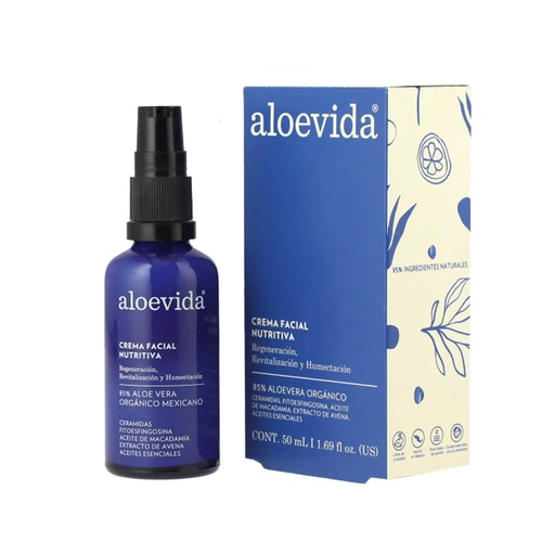 [7503013962257] Crema nutritiva facial 50 ml Aloevida