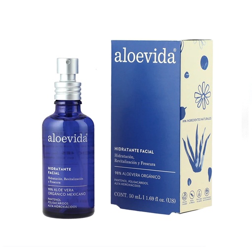 [7503013963889] Hidratante facial 50 ml Aloevida