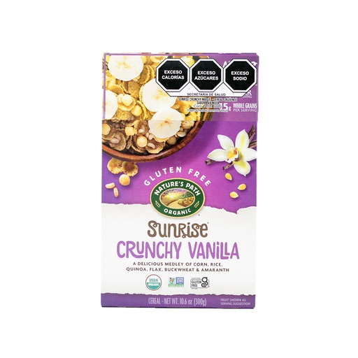 [058449771555] Cereal Sunrise Crunchy Vanilla 300 g Nature´s Path