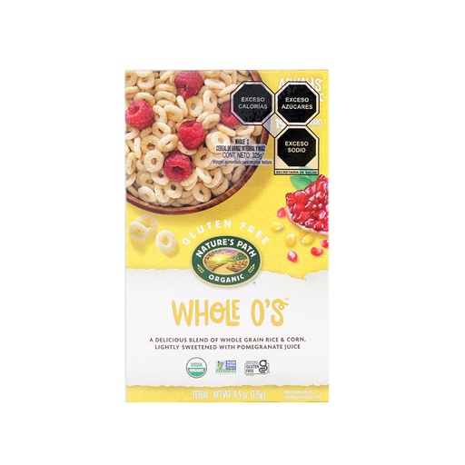 [058449779032] Cereal whole o´s 325 g Nature´s Path