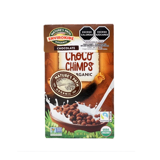 [058449870241] Cereal choco chimps 284 g Nature´s Path