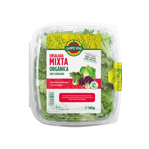 [7502236170708] Ensalada mixta 180 g Campo Vivo