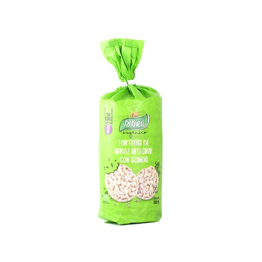 [8412170020726] Tortitas de quinoa 130 g Santiveri