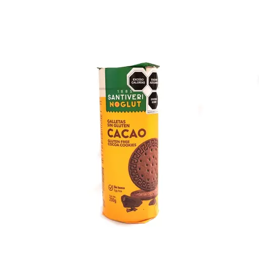 [8412170033610] Galleta cacao 200 g Santiveri