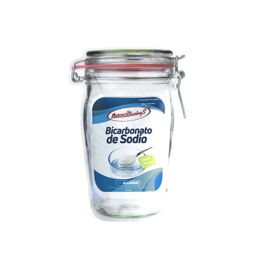 [7502280880578] Bicarbonato de sodio puro 650 g Nature's Blessings