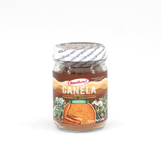 [7503012295417] Canela Ceylán en polvo 50 g Nature's Blessings