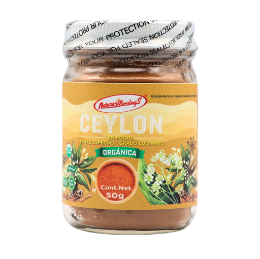 Canela Ceylán en polvo 60 g Nature's Blessings Arc