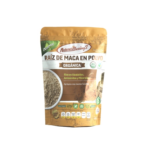 [7503012295264] Raíz de maca gold en polvo 400 g Nature's Blessings