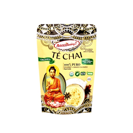 [7503012295097] Té chai 75 g Nature's Blessings