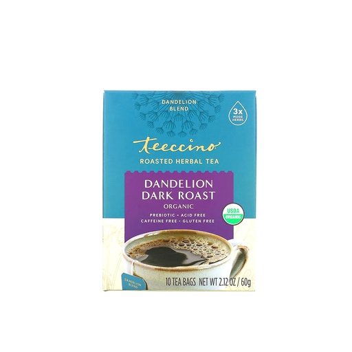 [795239431106] Té tostado obscuro 10 sobres Teeccino