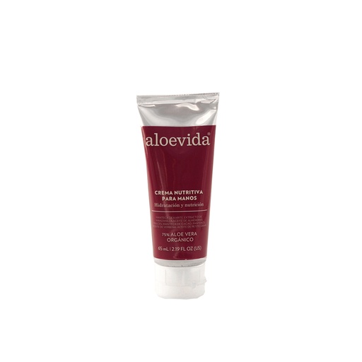 [7503013962370] Crema nutritiva para manos 65 ml Aloevida