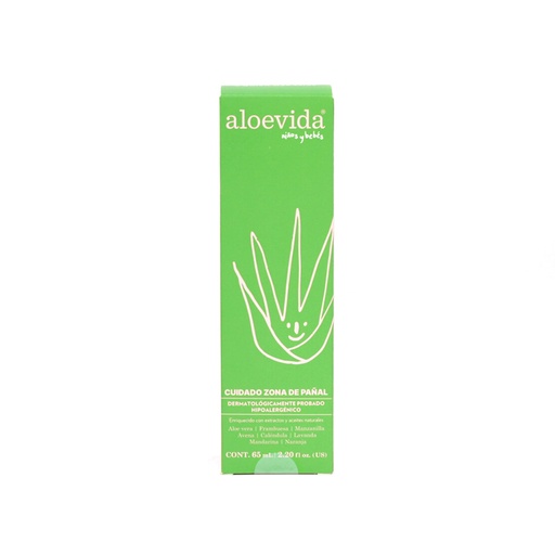 [7503013962813] Pomada prevención de rozaduras para bebé 65 ml Aloevida