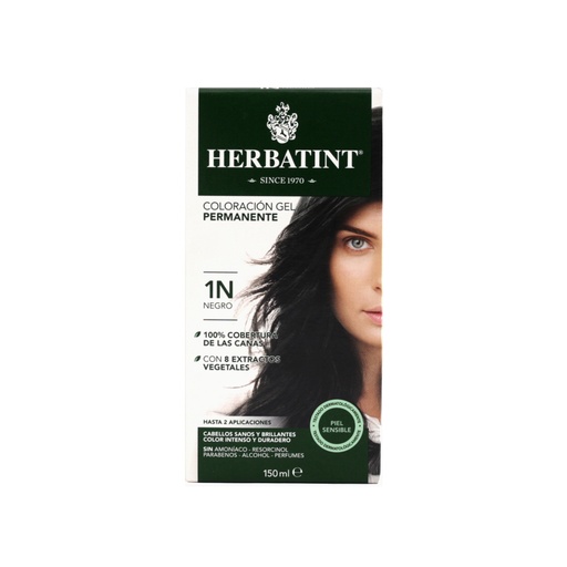 [8016744800112] Tinte 1N negro 150 ml Herbatint