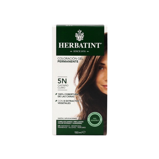 [8016744805858] Tinte 5N castaño claro 150 ml Herbatint
