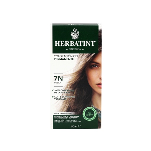 [8016744805872] Tinte 7N rubio 150 ml Herbatint