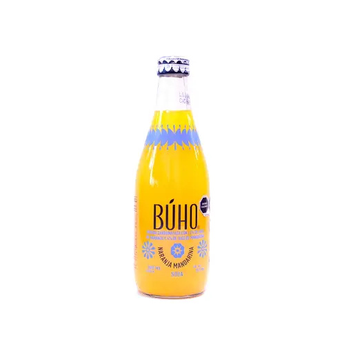 [7503030212076] Soda de naranja mandarina 355 ml Búho