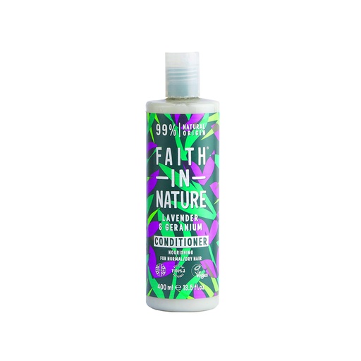 [708002400421] Acondicionador Lavender & Geranium 400 ml Faith in Nature