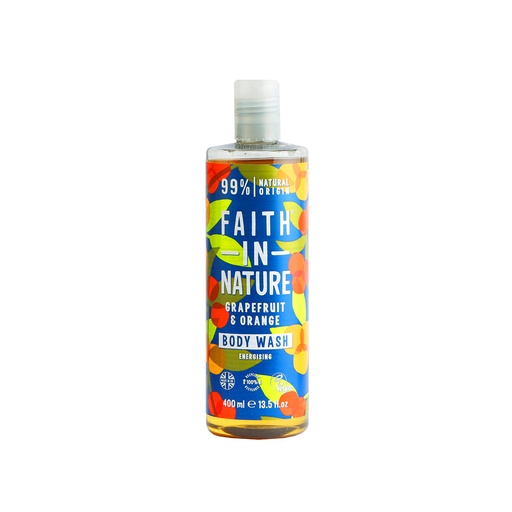 [708002401671] Jabón corporal Grapefruit & Orange 400 ml Faith in Nature