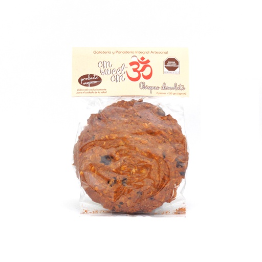 [7500462588687] Galletas veganas de avena con chispas de chocolate 120 g Sano Mundo