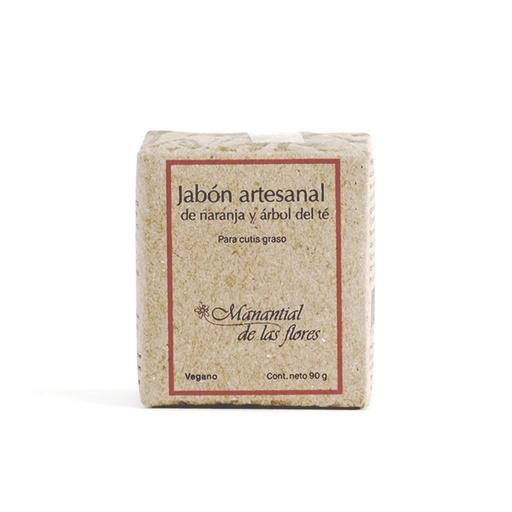 [7503020772528] Jabón con naranja 90 g Manantial de las Flores