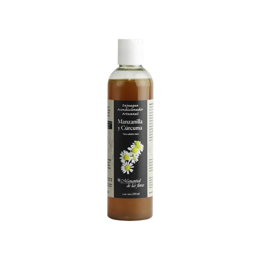 [7503020772269] Enjuague acondicionador manzanilla 250ml Manantial de las Flores