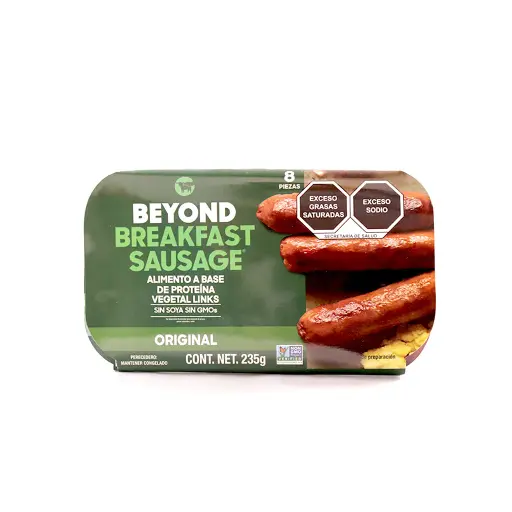 [850004207475] Salchichas veganas para desayuno 235 g Beyond