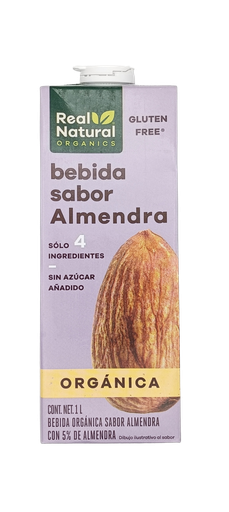 [7503024877458] Bebida de almendra 1 L Real Natural