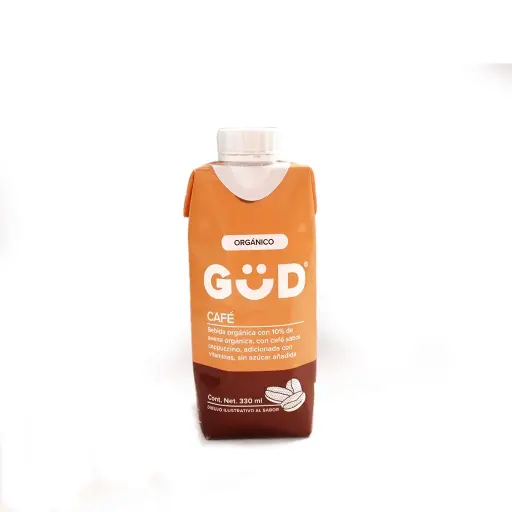[7501639312784] Bebida de avena con café capuchino 330 ml Gud