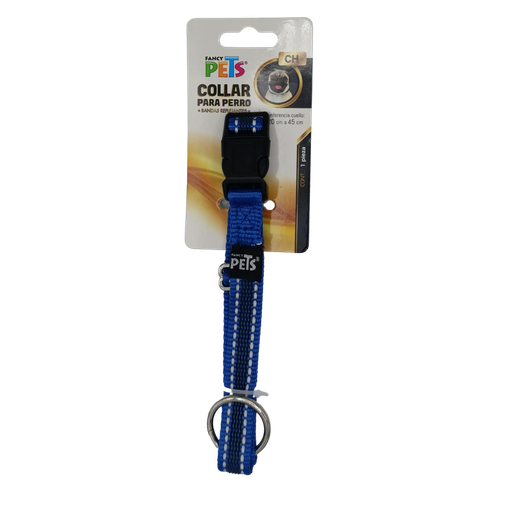 [FL8720] Collar chico azul para perro 1 pza Fancy Pets