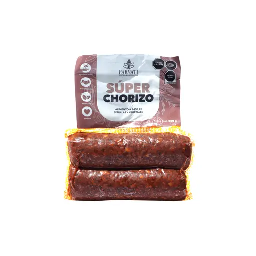 [00630] Chorizo vegano 2 pzas 200 g Parvati