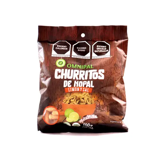 [7503025477107] Churritos de nopal con sal y limón 100 g Omnipal