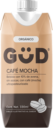 [7501639312760] Bebida de avena con café mocha 330 ml Gud