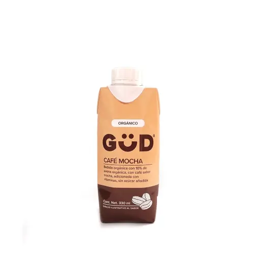 [7501639312760] Bebida de avena con café mocha 330 ml Gud