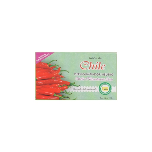 [7503011486533] Jabón de chile 125 g García